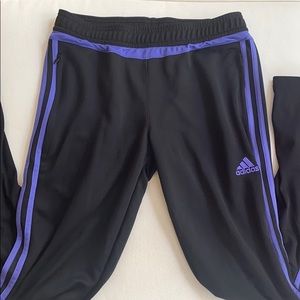 Adidas Climacool Purple and Black Adidas Pants 💫